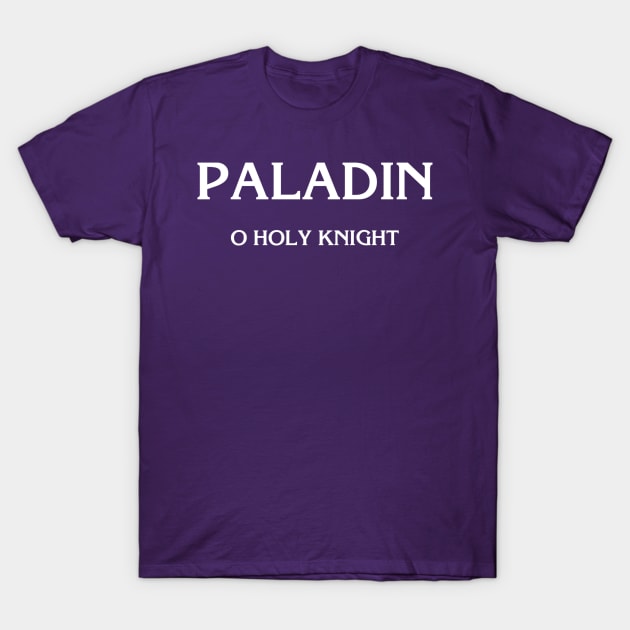 D&D: Paladin T-Shirt by Kiaxet